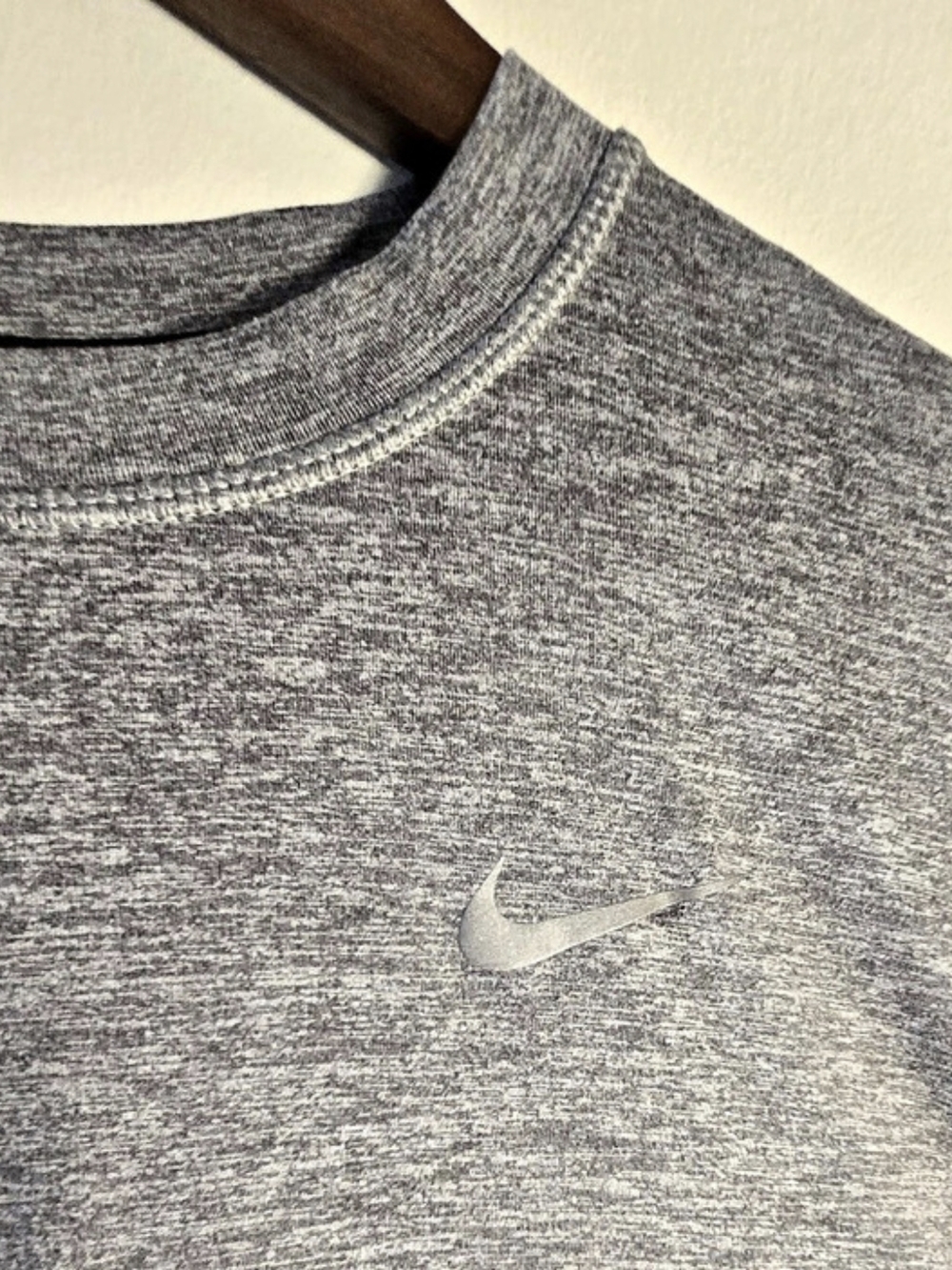Nike FSU Track & Field Dri-Fit Heather Gray Long Sleeve Shirt L - Picture 4 of 8